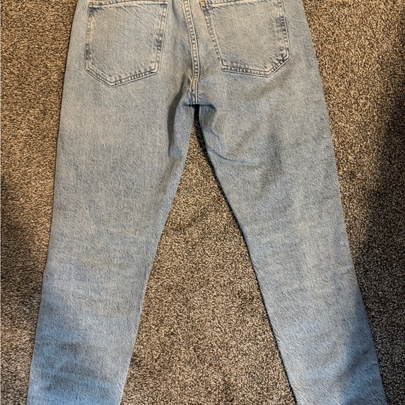 Agolde Jamie Light Blue Denim Jeans size 27 new smoke free - Picture 2 of 4